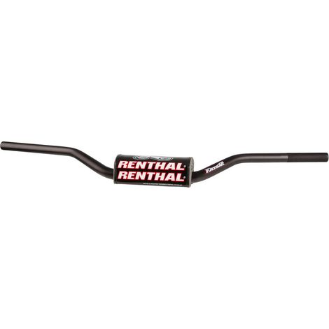 Manillar Renthal RC Motocross Fatbar de 28,6 mm, negro, para Suzuki RM/RMZ 06-13, esponja, aluminio.