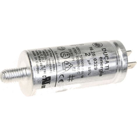 Dometic – Condensateur 2 µF 425 V pour climatiseur mobile – Stabilise la tension – Améliore l'efficacité énergétique – 386600151