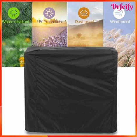 Housse de barbecue - - Taille 1 (80 x 66 x 100 cm) - Polyester PU étanche - Protection UV & poussière - Cordon de serrage (1/5)