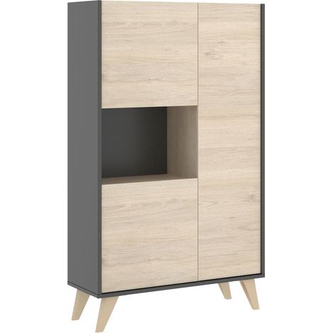NESS Modulo vertical grafito natural (1/3)