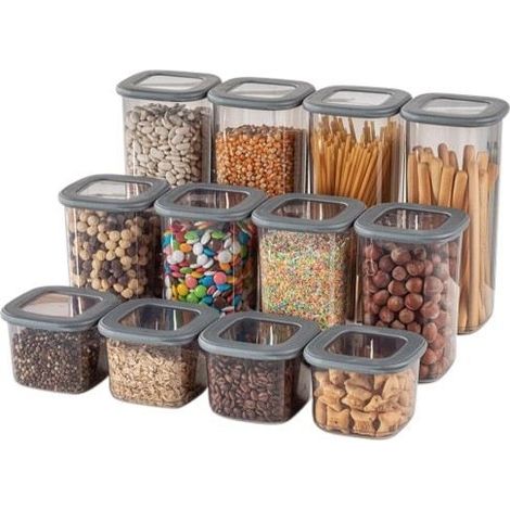 Set di scatole portaoggetti Set Antracite (1/5)