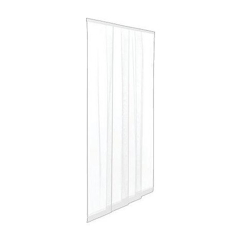 ZANZARIERA PORTA ECCO STRIP A STRISCE IRS POLIESTERE BIANCO CM 140 H.CM 250