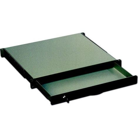 DIGITUS Digitus 1HE Tastatureinschub & Dokumentenablage für 483 mm (19')-Schränke sw (DN-19 KEY-1U-SW) (1/3)