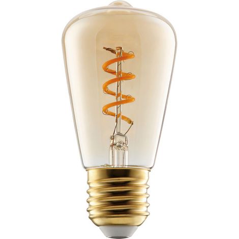 Eglo 11836 Lampadina LED Filamento E27 4W 380lm 2200K Dimmerabile colore Ambra
