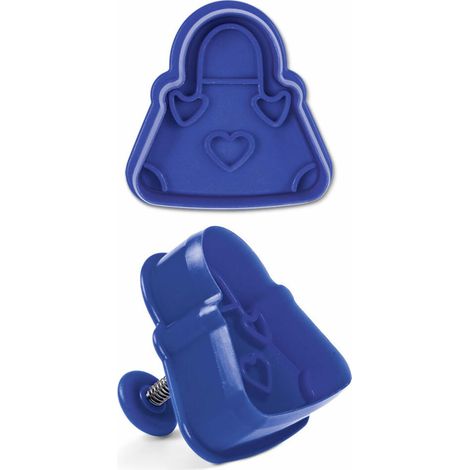 Städter Handtasche 5 cm Blau (1/5)