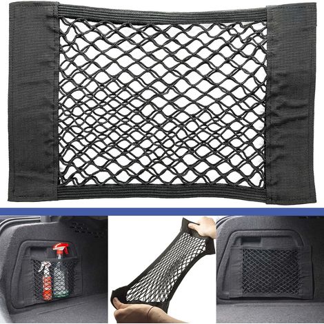 Car Universe Auto Vehicle 39 x 25cm Trunk Luggage Stretch Mesh Storage Net Car Bins Universal Net (1/5)