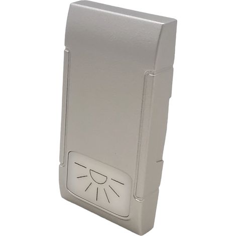Interruttori prese pulsanti frutti compatibili Bticino Living light Tech international e air grigio argento silver Coperchio pulsante luce x 2pz