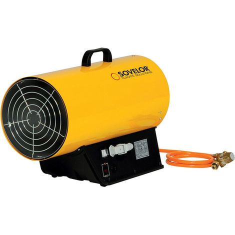 Sovelor – Chauffage mobile au gaz 16-30 kW – Pour chantiers humides et espaces confinés – BLP33E