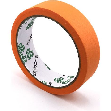 Ruban orange de 25 mm de large Outils pour ruban adhésif d'étanchéité, machine à ruban de masquage (1/2)