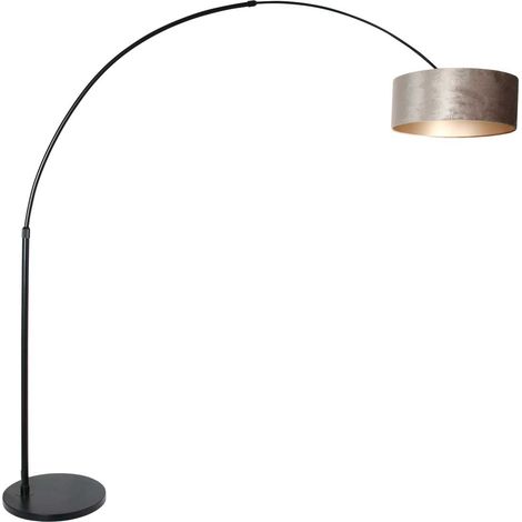 Steinhauer - lampada da terra - Sparkled Light - nero - metallo (1/4)