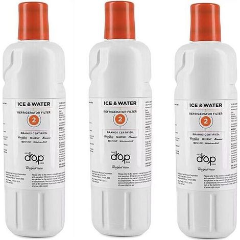 refrigerator water filter fllter2 D2 refrigerator filter cartridge 3pcs (1/3)