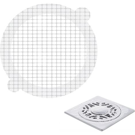 Filtre À Cheveux Pour Drain - Adhésif Jetable - Pour Salle De Bain Cuisine Baignoire Machine À Laver - 50 Pièces (1/5)