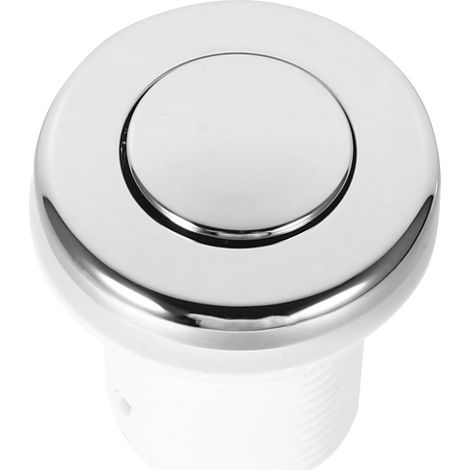 Bouton pneumatique, inox, ABS, plastique, blanc, pour spa (1/5)