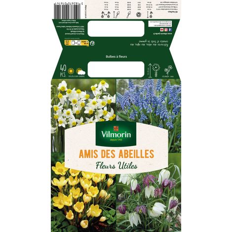 Vilmorin Bulbes à fleurs en Mélange - Amis des abeilles (x40)