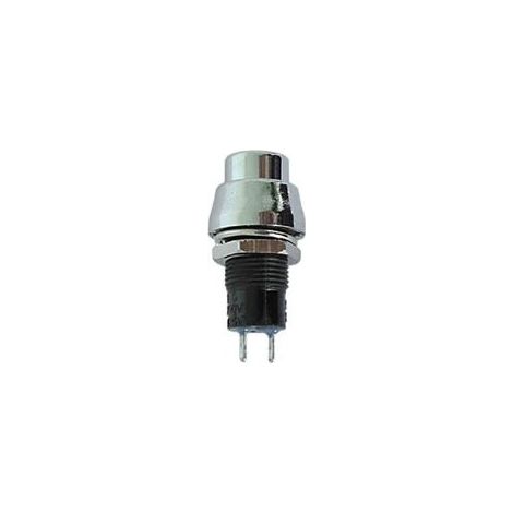 BOUTON-POUSSOIR OFF-(ON) ARGENTE R1384A RI9938 (1/2)