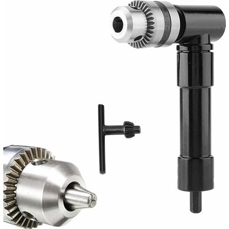 Adaptateur De Perceuse D'Angle Professionnel, Changement Rapide Adaptateur Pour MéChage Tight Espace De Travail D'Angle (1/4)