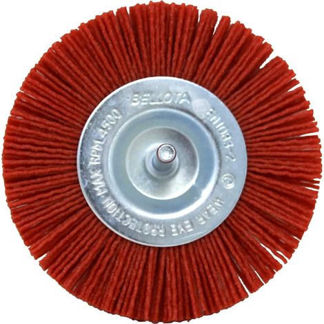 BASTO RED Spazzola Circolare 50825-100B Nylon Abrasivo ACORN (1/5)
