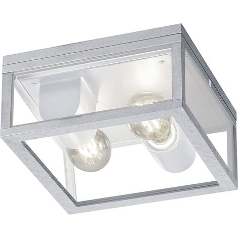Trio Lights Plafonnier d'extérieur en aluminium moulé sous pression Zinc 2 x E27 (1/5)