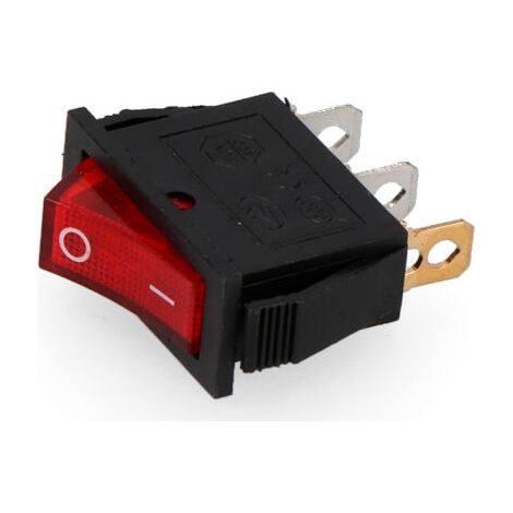 EDM – Interrupteur lumineux encastrable fin 16A – Design discret avec indicateur lumineux – Installation rapide et fiable