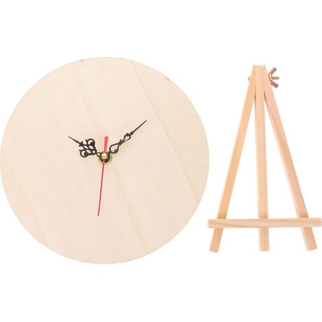 'Horloge en Bois Rond DIY avec Mécanisme Quartz Silencieux (1/5)