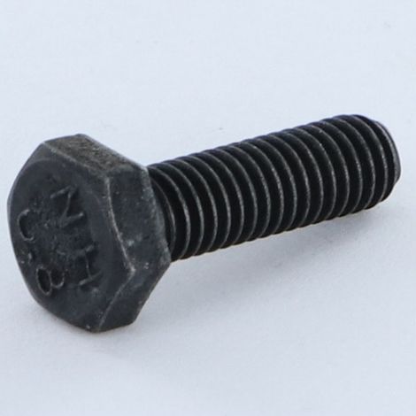 Vis métaux Tête hexagonale TH M6X20 Classe 6.8 Acier zingué nickel noir renforcE - Haute tenue à la corrosion-1 pièce