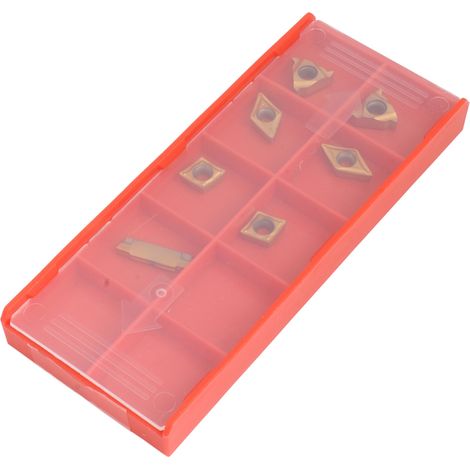 Lot de 7 porte-outils de tour à queue 10 mm et tige d'alésage avec plaquettes carbure (1/5)