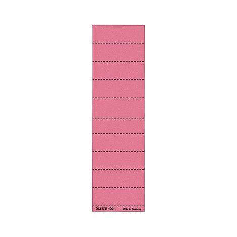 LEITZ Beschriftungsschild Leitz ALPHA® 60 x 21 mm (B x H) 190g/m² Karton rot 100 St./Pack. (1/3)