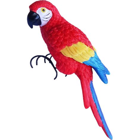Vogelfiguren aus Kunstharz für den Innenraum Heimdekoration