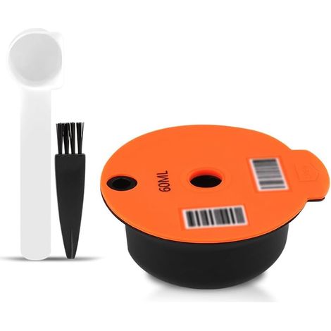 Tasse de Café et 1 Goupillon (60 ml, orange) (1/5)