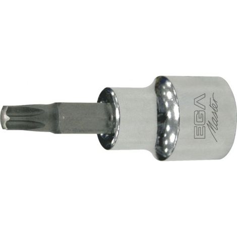 PUNTA ATORNILLADORA CON VASO 1/4" - TORX T-30 - EGA MASTER