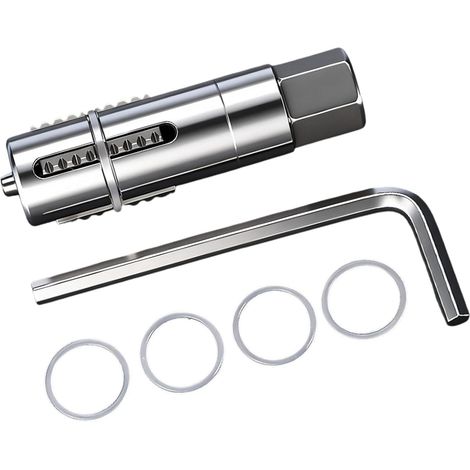 Extracteur de filetage de tuyau endommagé, extracteur de filetage de vis endommagé, retrait de robinet pour retrait de vis de 12 mm de diamètre et 14 mm (1/5)