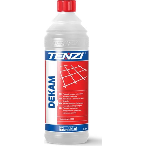 DEKAM LIQUID 1L - AGENTE ACIDO PER LA PULIZIA DI SUPERFICI POST-COSTRUZIONE