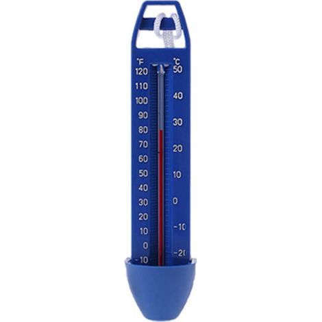 Thermometer, Wassertemperatur, Thermometer. Poolthermometer mit Seilzug. Langlebig für den Innen- und Außenbereich. Klein