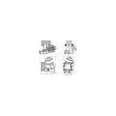 Radiateur d'huile Magneti Marelli 350300004100 SEAT 03P115389 03P115389A