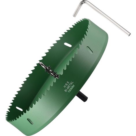 Kit de Trépan Bi-Métal 190mm (7-15/32") Vert (1/5)
