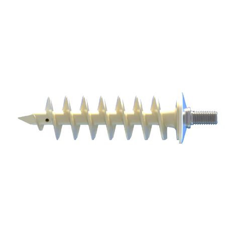 Chevilles Fischer FID-V M8 2 chevilles FID 90 + 2 VIS TORX + 2 RONDELLE pour la fixation d'installation de gouttie'res sans pont thermique sur panneaux isolants