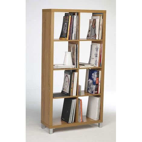 Estantería alta kubox 2x4 acabado maple, 146 cm(alto)76 cm(ancho)29 cm(fondo) . (1/3)