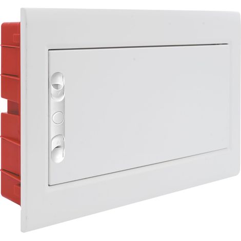 ETTROIT Centralino elettrico da incasso 18 moduli IP40 con portello cieco grigio RAL 7030 - DB112918