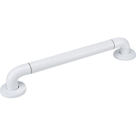 Maniglione di sicurezza per bagno da 30 cm con anello luminoso, supporto per l'equilibrio per WC, doccia e vasca, in acciaio inox, per scale e pareti.