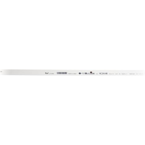 Moldura (blanco 9016) 20x10mm Blanco - Longitud 2 Metros