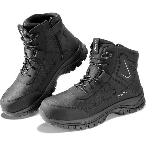 Chaussures de Sécurité Hommes – Bottes avec Embout Acier, Imperméables, Anti-Perforation, Antidérapantes (1/5)