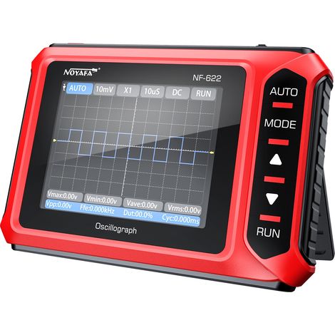 Oscilloscope numérique portable miniature NOYAFA NF-622, écran TFT de 2,8 pouces, fréquence d'échantillonnage de 2,5 MS/s, mesure automatique, portable, batterie de 1000 mAh. (1/5)