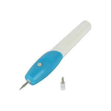 Stylo graveur électrique pour la gravure sur verre, métal, plastique et bois. (1/5)