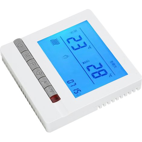 AC220V Thermostat-Temperaturregler für Fußbodenheizung mit LCD-Display (1/5)