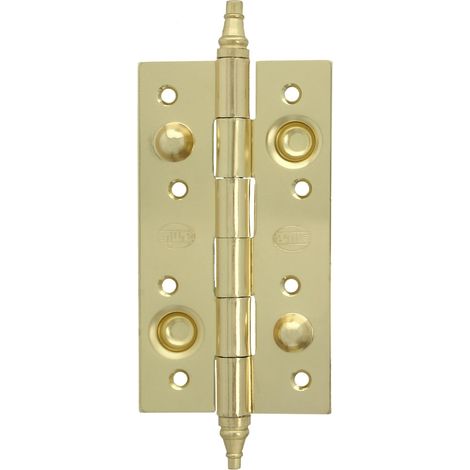 AMIG Charnière sécurité 561 150 x 82 x 3 mm Acier Laitonné verni (1/5)