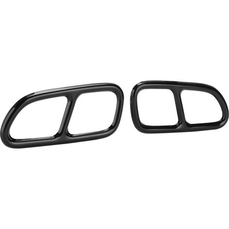 2 pièces Cache-embout d'échappement Quad Sortie pour Mercedes-Benz CLA SLK R172 SL R231 (1/5)