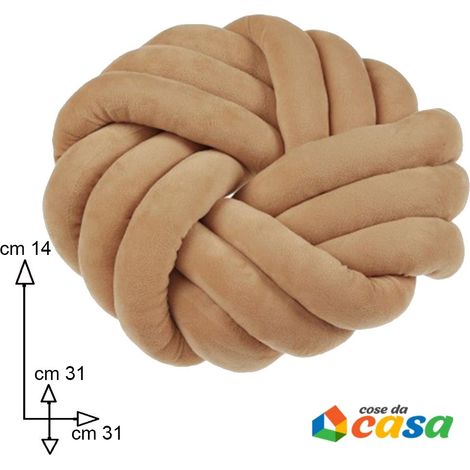 Cuscino intrecciato poliestere per arredo da casa poltrona divano sedia letto (1/4)