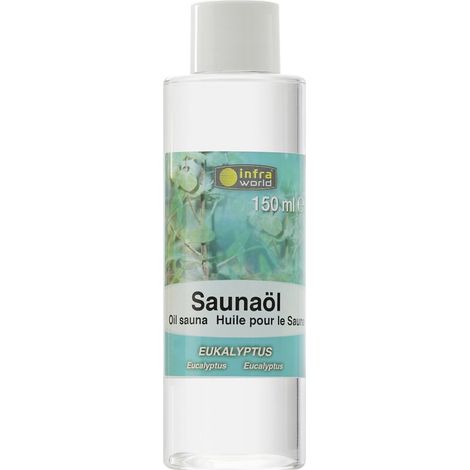 Infraworld Saunaöl Eukalyptus Saunaaufguss Saunaduft 150 ml S2263-4 (1/5)