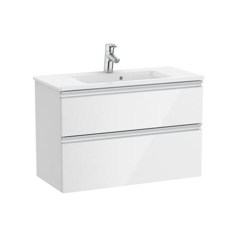 MUEBLE UNIK THE GAP COMPACT 800X380 BL DOS CJN.LAV.COLOR BL
