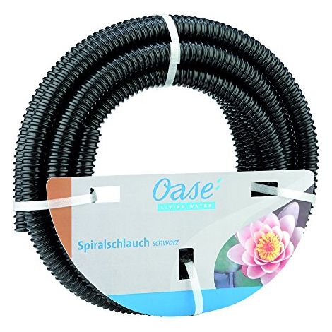 TUBO SPIRALATO NERO (1-1/2) 5 METRI (1/4)